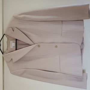 Worthington Women's Pinstripe Blazer Plus Size 14